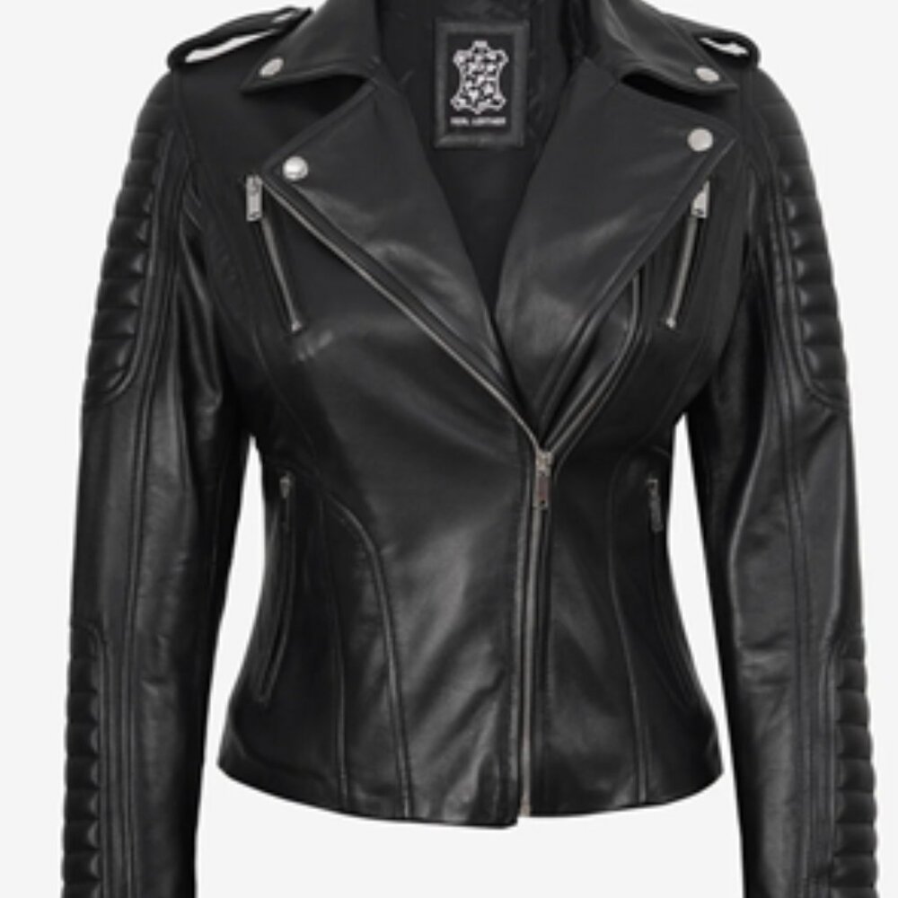 Angel Leather Jacket - Picture 2 of 8